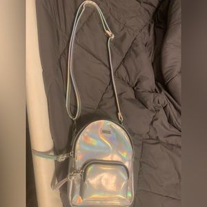 Vans chrome multi- colored purse